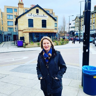 Helena Croft on Sydenham High Street