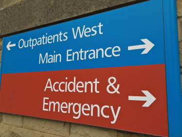 A&E sign 